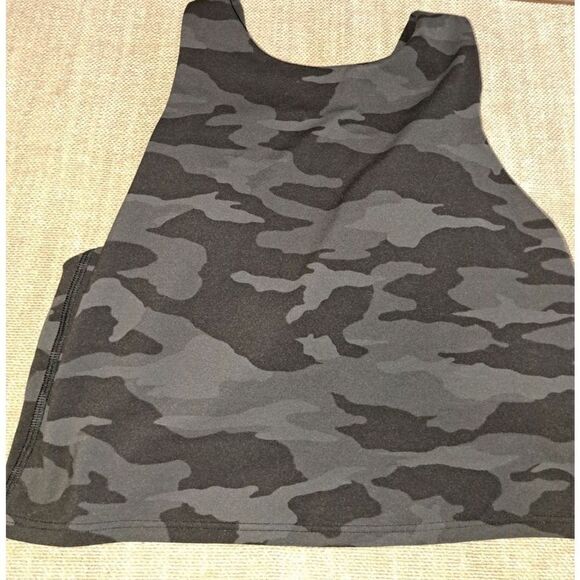 ATHLETA Sports Bra Size Small A-C Cup Gray Camo Gray Conscious Crop Bra - Picture 3 of 8